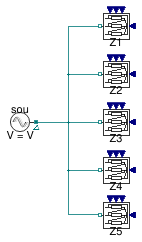 Buildings.Electrical.AC.ThreePhasesBalanced.Loads.Examples.Impedances