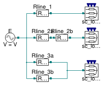 Buildings.Electrical.AC.ThreePhasesUnbalanced.Lines.Examples.ACLineMatrix_RL