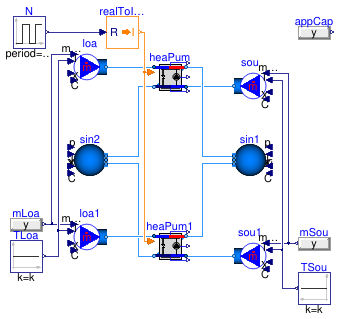 Buildings.Fluid.HeatPumps.Validation.ReciprocatingWaterToWater_Dynamic