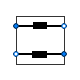 Buildings.DHC.Plants.Cooling.BaseClasses.ParallelPipes