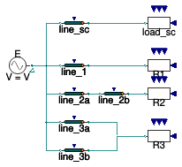 Buildings.Electrical.AC.OnePhase.Lines.Examples.ACLine