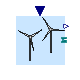 Buildings.Electrical.AC.ThreePhasesUnbalanced.Sources.WindTurbine