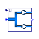Buildings.Fluid.FMI.FlowSplitter_u