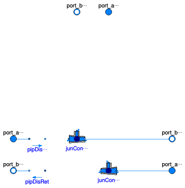 Buildings.DHC.Networks.BaseClasses.PartialConnection2Pipe2Medium