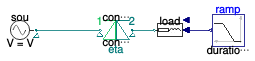 Buildings.Electrical.AC.OnePhase.Conversion.Examples.ACACConverter