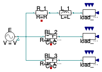 Buildings.Electrical.AC.OnePhase.Lines.Examples.ACLine_RL