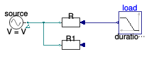 Buildings.Electrical.AC.OnePhase.Loads.Examples.ParallelResistors