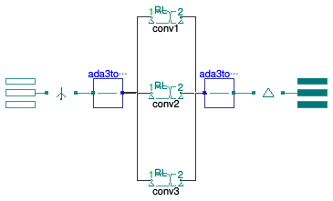 Buildings.Electrical.AC.ThreePhasesUnbalanced.Conversion.ACACTransformerStepUpYD