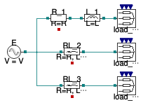 Buildings.Electrical.AC.ThreePhasesUnbalanced.Lines.Examples.ACLine_RL