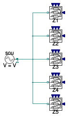Buildings.Electrical.AC.ThreePhasesBalanced.Loads.Examples.Impedances