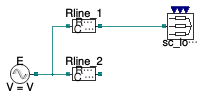 Buildings.Electrical.AC.ThreePhasesUnbalanced.Lines.Examples.ACLineMatrix_RLC