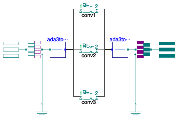 Buildings.Electrical.AC.ThreePhasesUnbalanced.Conversion.ACACTransformer