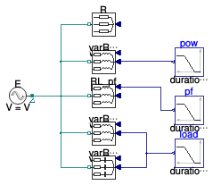 Buildings.Electrical.AC.ThreePhasesBalanced.Loads.Examples.ParallelLoads