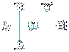 Buildings.Electrical.AC.ThreePhasesUnbalanced.Conversion.Examples.Converter