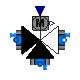 Buildings.Fluid.Actuators.Valves.ThreeWayEqualPercentageLinear