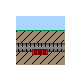 Buildings.Fluid.FixedResistances.BuriedPipes.PipeGroundCoupling