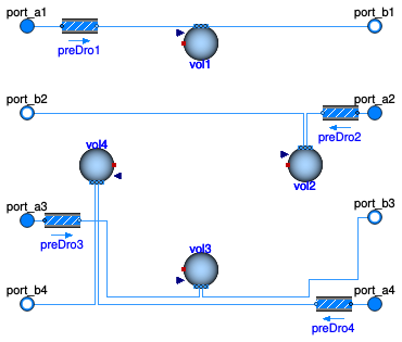 Buildings.Fluid.Interfaces.EightPortHeatMassExchanger