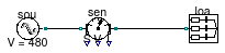 Buildings.Electrical.AC.ThreePhasesBalanced.Sensors.Examples.GeneralizedSensor