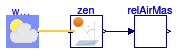 Buildings.BoundaryConditions.SolarIrradiation.BaseClasses.Examples.RelativeAirMass