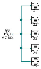 Buildings.Electrical.AC.ThreePhasesBalanced.Loads.Examples.Impedances