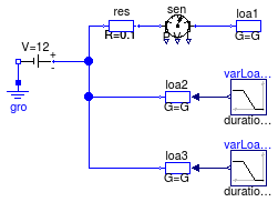 Buildings.Electrical.DC.Loads.Examples.VariableLoad