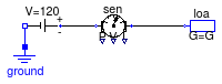 Buildings.Electrical.DC.Sensors.Examples.GeneralizedSensor