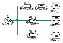 Buildings.Electrical.AC.ThreePhasesBalanced.Lines.Examples.ACLine_RL