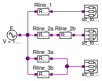 Buildings.Electrical.AC.ThreePhasesUnbalanced.Lines.Examples.ACLineMatrix_RL_N