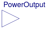 Buildings.Electrical.AC.Interfaces.PowerOutput