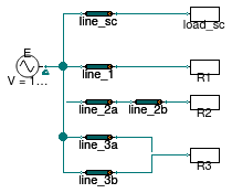 Buildings.Electrical.AC.OnePhase.Lines.Examples.ACLine