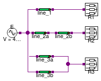 Buildings.Electrical.AC.ThreePhasesUnbalanced.Lines.Examples.ACLine_N