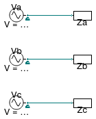 Buildings.Electrical.AC.OnePhase.Loads.Examples.ThreePhases