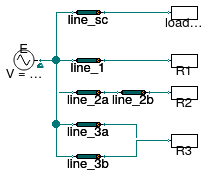 Buildings.Electrical.AC.OnePhase.Lines.Examples.ACLine