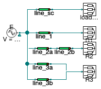 Buildings.Electrical.AC.ThreePhasesBalanced.Lines.Examples.ACLineMedium