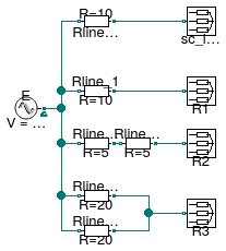 Buildings.Electrical.AC.ThreePhasesBalanced.Lines.Examples.ACLine_R