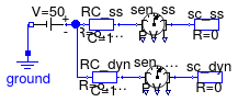 Buildings.Electrical.DC.Lines.Examples.RCModel