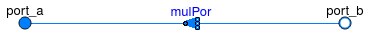 Buildings.Fluid.HeatExchangers.BaseClasses.PipeManifoldNoResistance