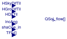 Buildings.Fluid.SolarCollectors.BaseClasses.ASHRAESolarGain