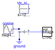 Buildings.Electrical.Utilities.Examples.TestVoltageCTRL