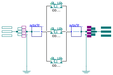 Buildings.Electrical.AC.ThreePhasesUnbalanced.Conversion.ACACTransformerFull