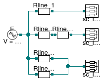 Buildings.Electrical.AC.ThreePhasesUnbalanced.Lines.Examples.ACLineMatrix_RL