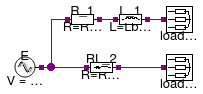 Buildings.Electrical.AC.ThreePhasesUnbalanced.Lines.Examples.ACLine_RL_N