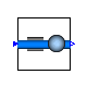 Buildings.Fluid.FMI.ExportContainers.Examples.FMUs.ResistanceVolume