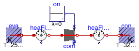 Buildings.Fluid.HeatPumps.Compressors.Validation.ReciprocatingCompressor_ZeroInput