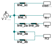 Buildings.Electrical.AC.OnePhase.Lines.Examples.ACLine