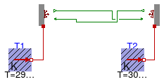 Buildings.HeatTransfer.Radiosity.Examples.OpaqueSurface