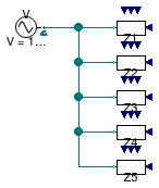 Buildings.Electrical.AC.OnePhase.Loads.Examples.TestImpedance