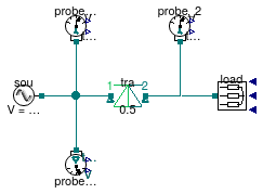 Buildings.Electrical.AC.ThreePhasesUnbalanced.Conversion.Examples.Converter