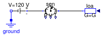 Buildings.Electrical.DC.Sensors.Examples.GeneralizedSensor