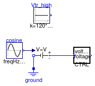 Buildings.Electrical.Utilities.Examples.TestVoltageCTRL